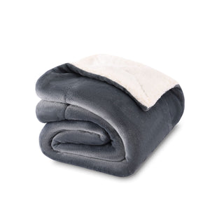 Xanadut Warm Blankets for Winter Super Soft Fuzzy Flannel Fleece/Wool Like Reversible Velvet Plush Couch Blanket