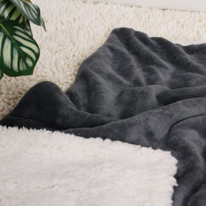 Xanadut Warm Blankets for Winter Super Soft Fuzzy Flannel Fleece/Wool Like Reversible Velvet Plush Couch Blanket