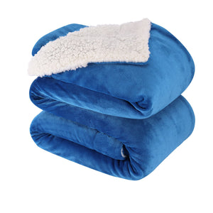 Xanadut Warm Blankets for Winter Super Soft Fuzzy Flannel Fleece/Wool Like Reversible Velvet Plush Couch Blanket