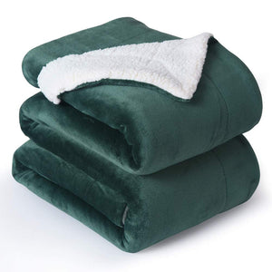 Xanadut Warm Blankets for Winter Super Soft Fuzzy Flannel Fleece/Wool Like Reversible Velvet Plush Couch Blanket